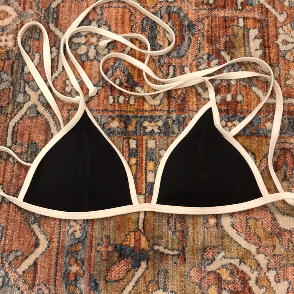 Black/White PINK VS Swimsuit Top